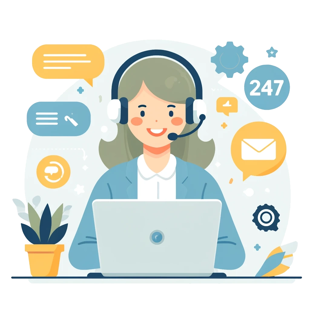 IT services and solutions illustration